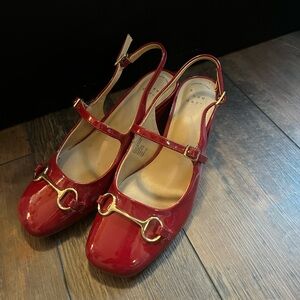 a new day Red Patent Leather Heels